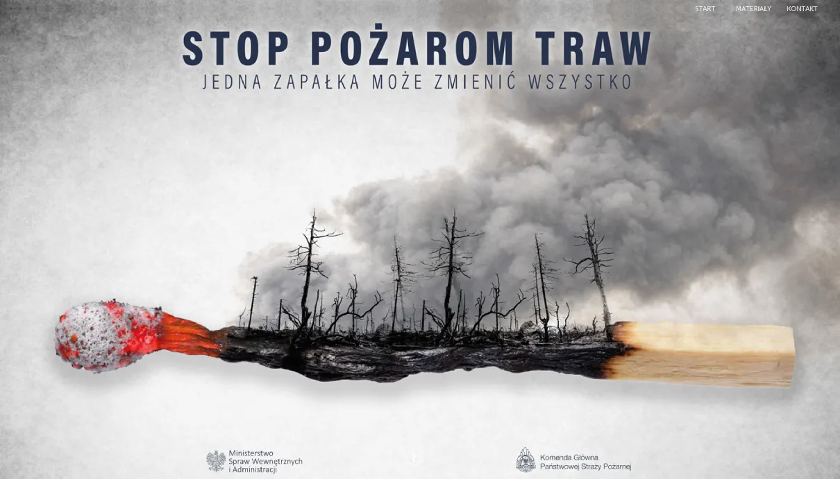 Stop wypalaniu traw